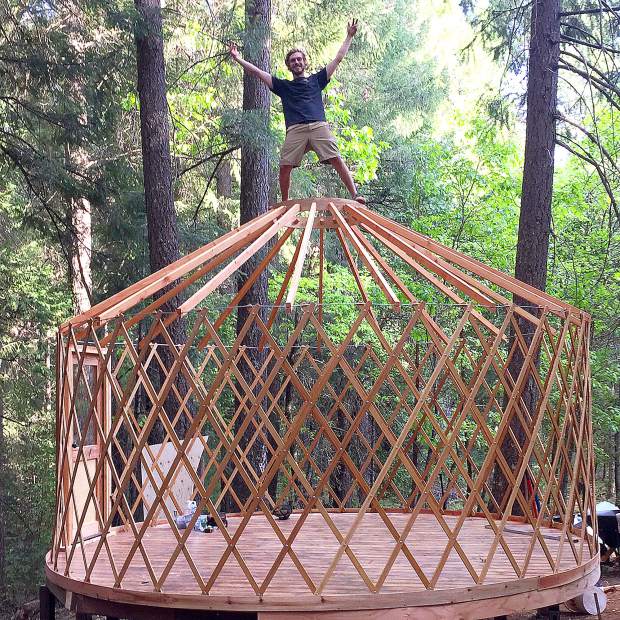 Meet Your Merchant: Caleb Erskine of the Living Intent Yurt Co. teams up with master craftsmen
