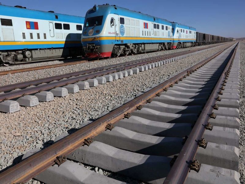 Zuunbayan-Khangi rail link opens in Mongolia