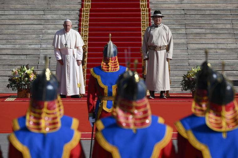 Pope Francis: &lsquo;Mongolia Is a Symbol of Religious Freedom&rsquo;